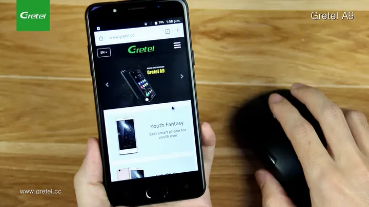 gretel a9 otg mouse