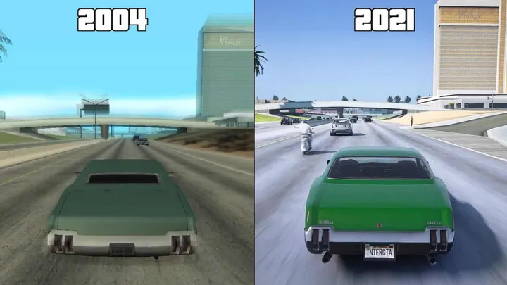 gta sa vs gta sa the definitive edition