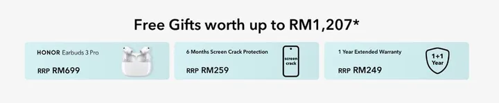 honor magic4 pro malaysia free gifts