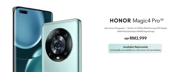 honor magic4 pro malaysia sales