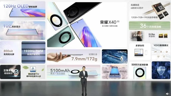 honor x40 d