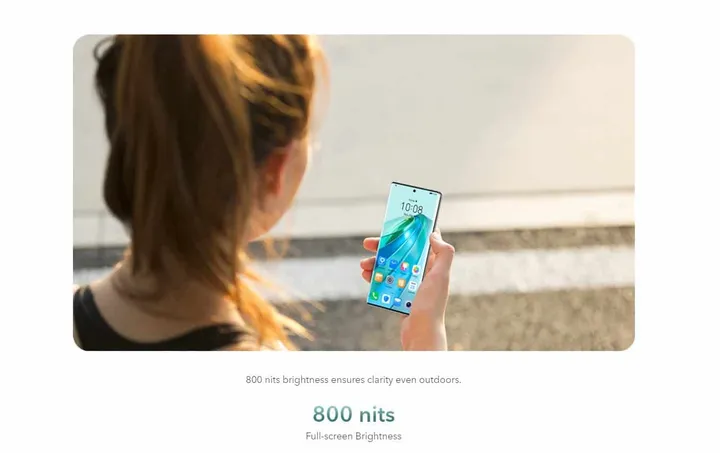 honor x9a brightness