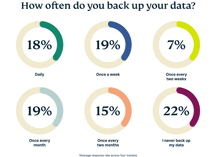 how often do people backup data