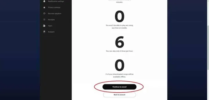 how to cancel spotify premium on desktop 4