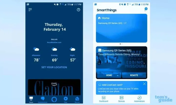 how to connect samsung smart tv to alexa prepare the apps