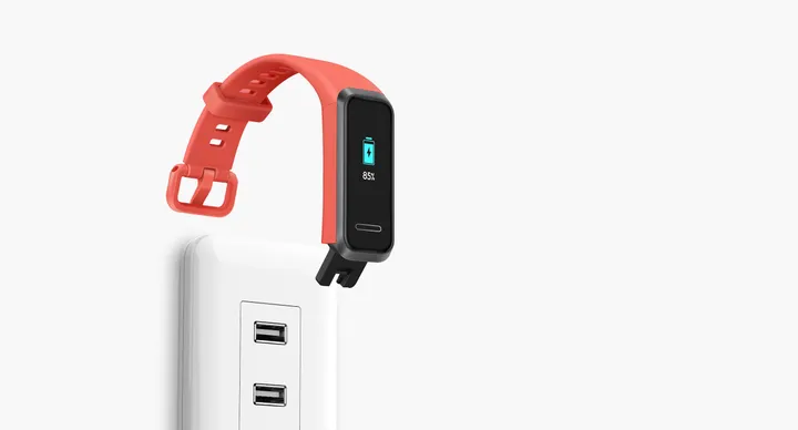 huawei band 4 built in usb plug