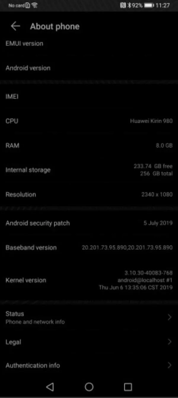 huawei emui 10 c