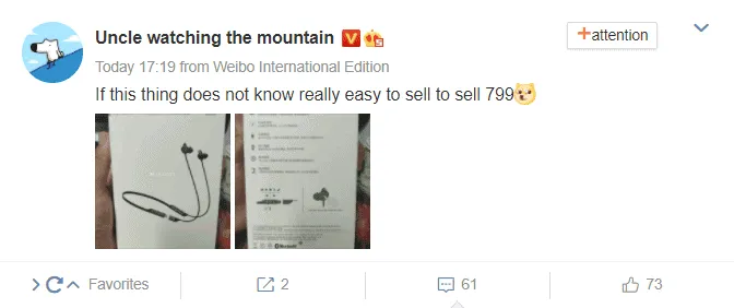 huawei freego wireless headset