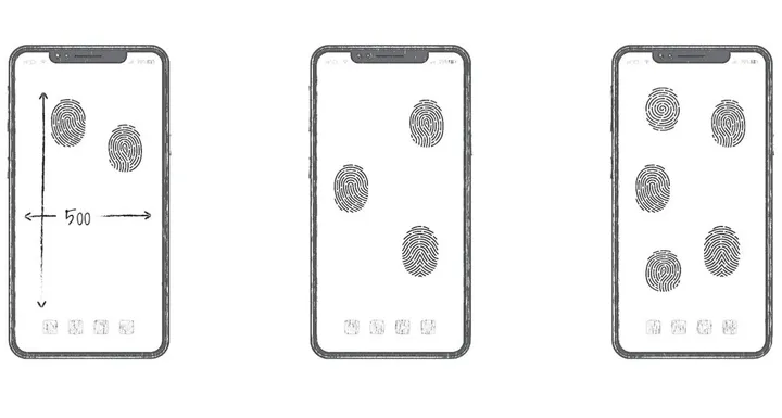 huawei full screen fingerprint scanning technology patent