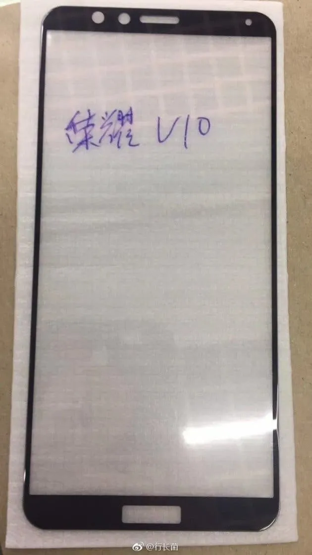 huawei honor v10 front panel leaked 01