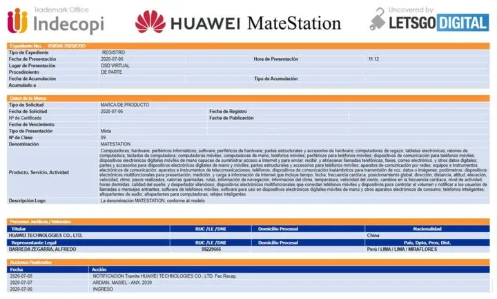 huawei matestation a
