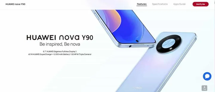 huawei nova y90 malaysia launch