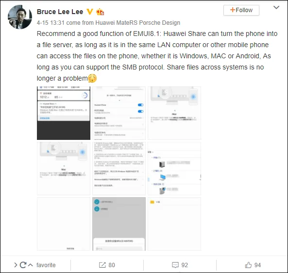 huawei share 2