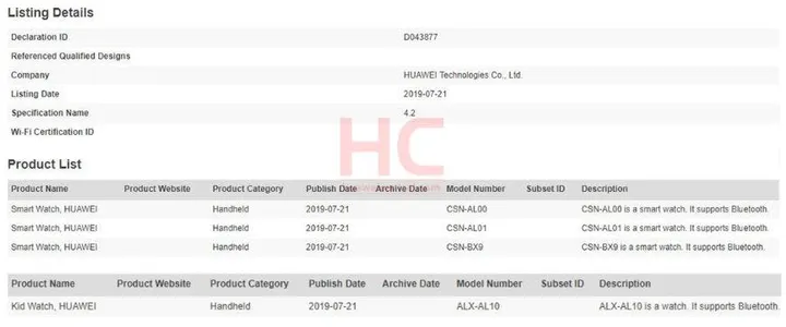 huawei smartwatch listing 1 part 2