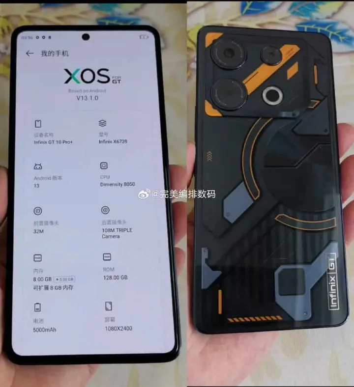 infinix gt 10 pro 1