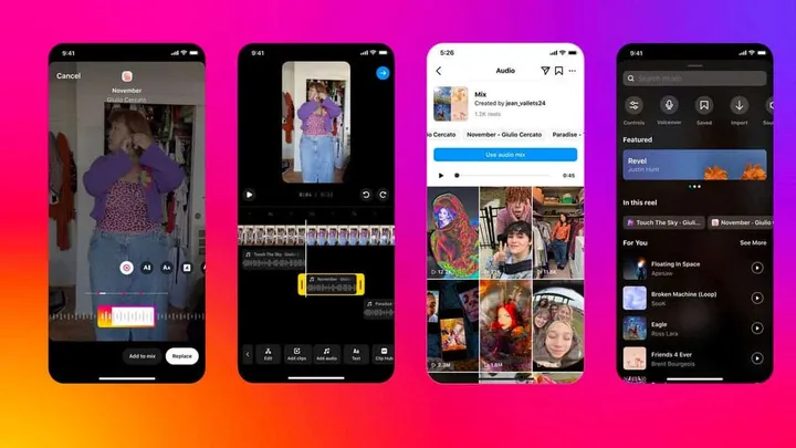 instagram reels guncelleme coklu ses ozelligi 1