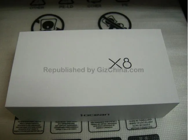 iocean x8 unboxing 2