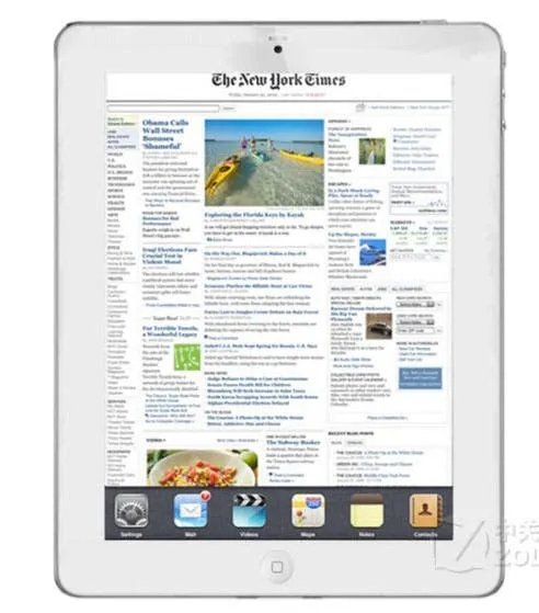 ipad 2 front