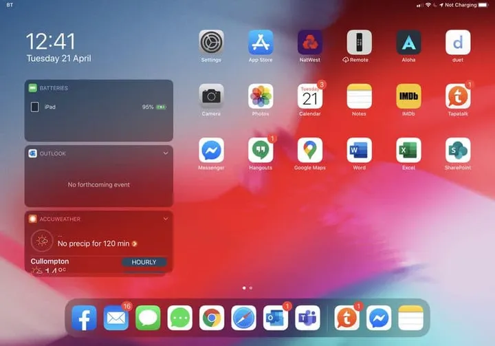 ipadpronotcharging
