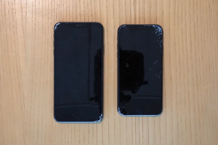 iphone xs vs iphone xs max drop test square trade tumble
