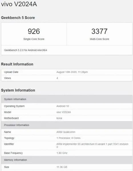 iqoo 5 specs