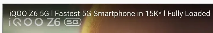 iqoo z6 india price teaser