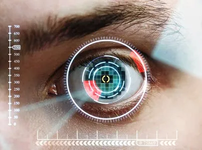 istock iris scan