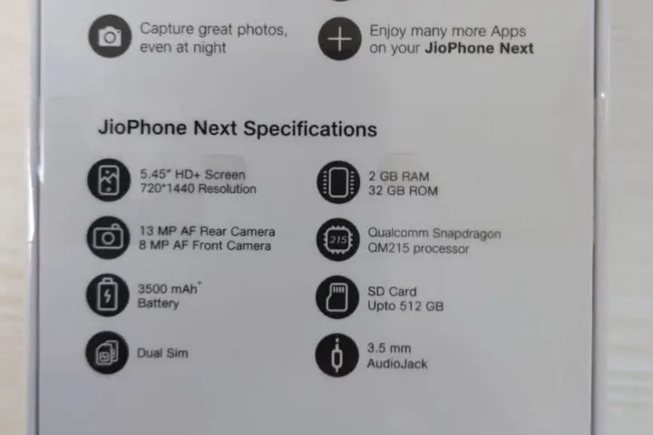jiophone next1