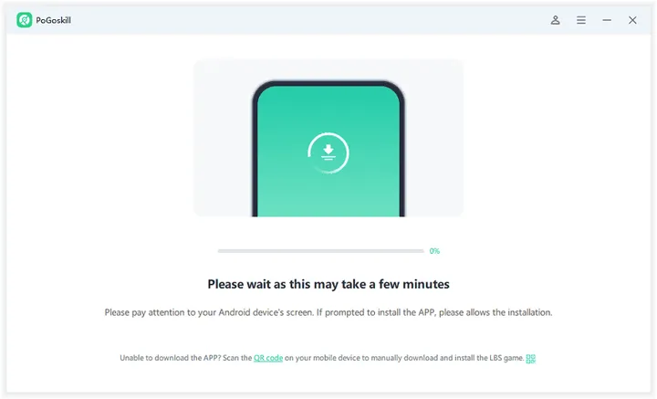 let the tool download