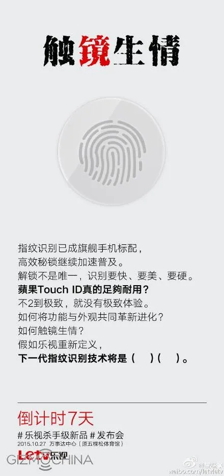 letv 2 fingerprint