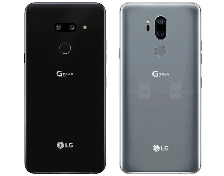 lg g8 thinq leak vs g7