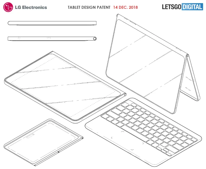 lg tablet keyboard