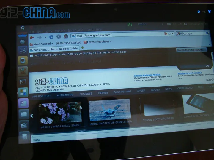 linux ubuntu tablet close up gizchina 1