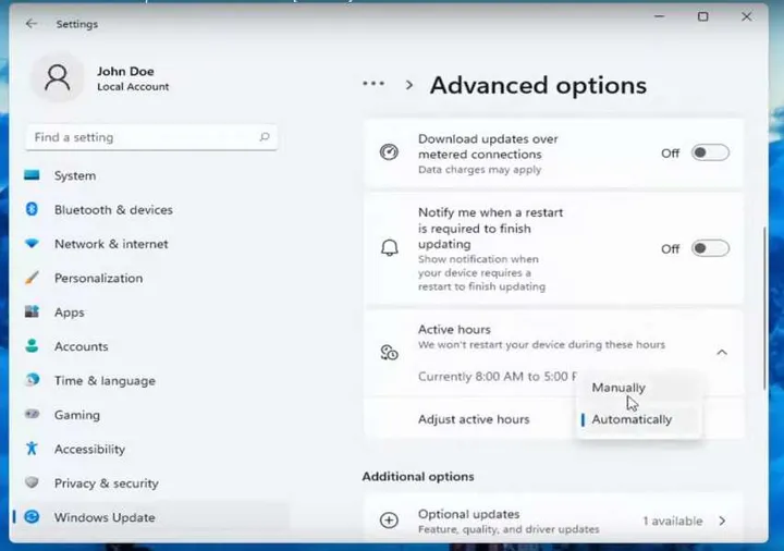 manage windows update 2