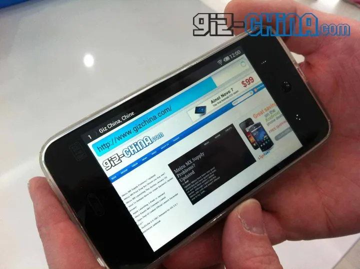 meizu mx hands on gizchina