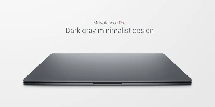 mi notebook pro design
