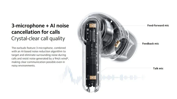 microphone setup of redmi buds 5 pro
