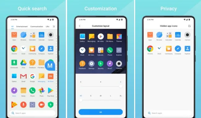 mint launcher 2