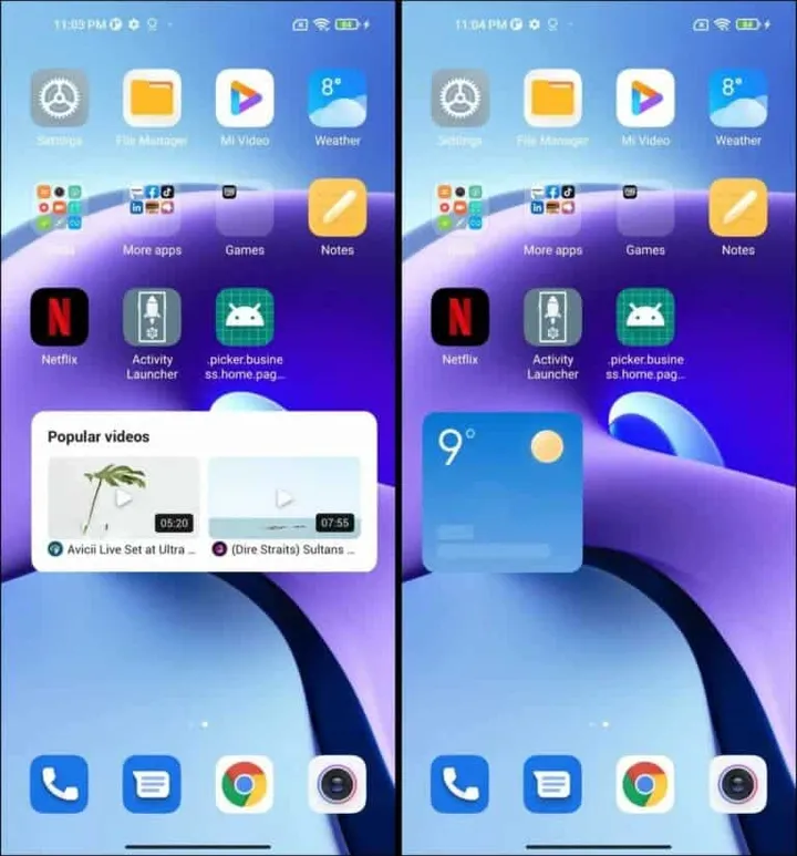 miui 13 widgets e