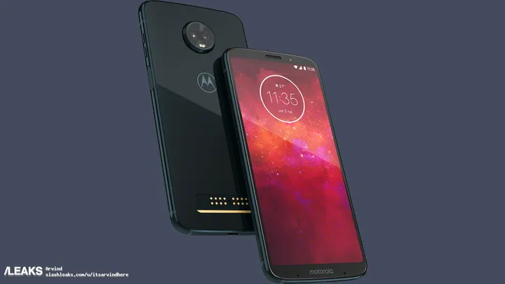 moto z3 play render 2