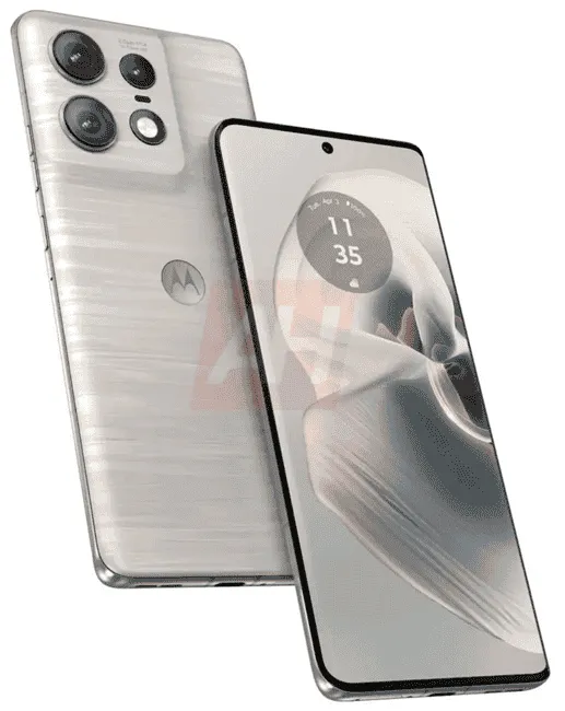 motorola edge 50 pro leaks silver