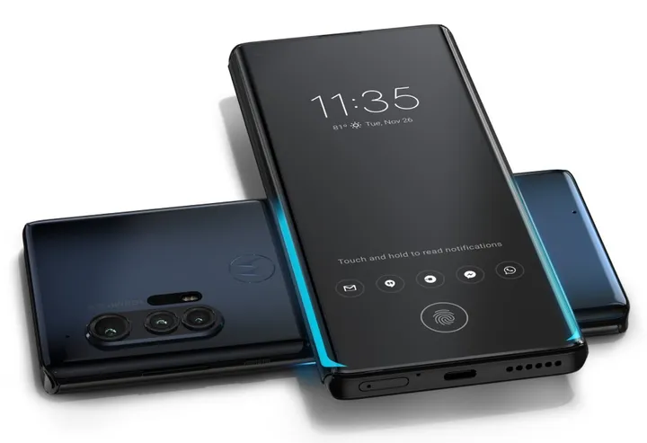 motorola edge thunder grey power sharing