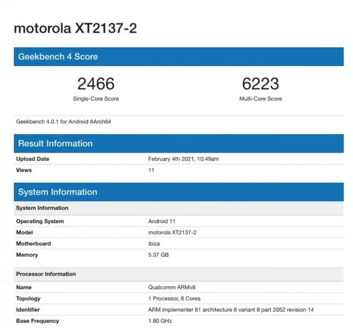motorola ibiza