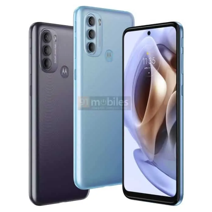 motorola moto g31 renders
