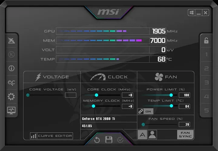 msi afterburner benchmark