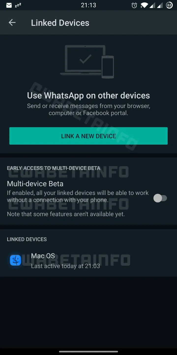 multi device beta android