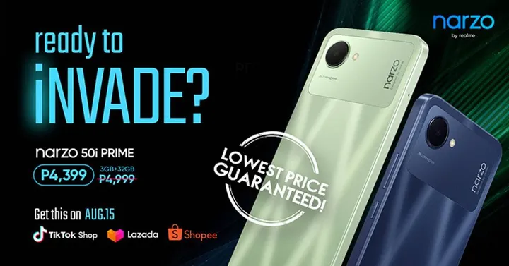 narzo 50i prime sale in the philippines