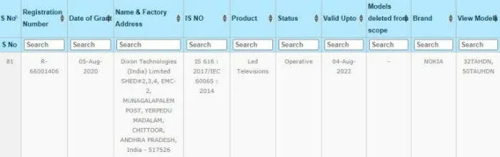 nokia 32 and 50 inch tv