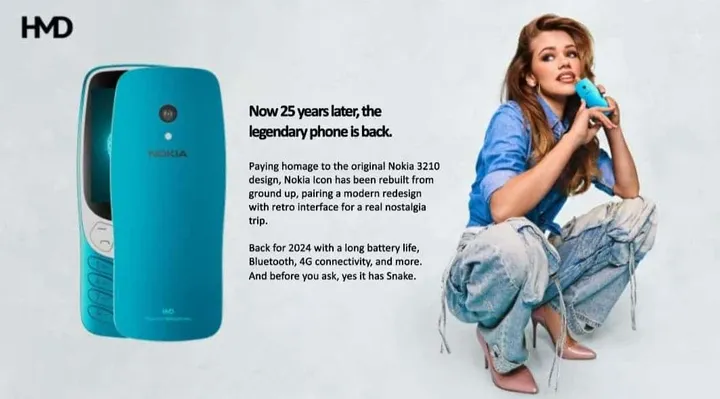 nokia 3210 4g 2024