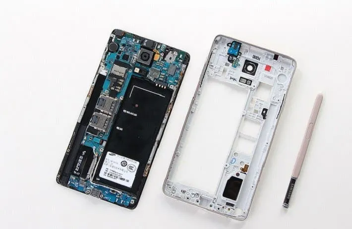 note 4 teardown
